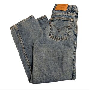 Levi's 90s vintage boys red tab denim jeans size 12‎